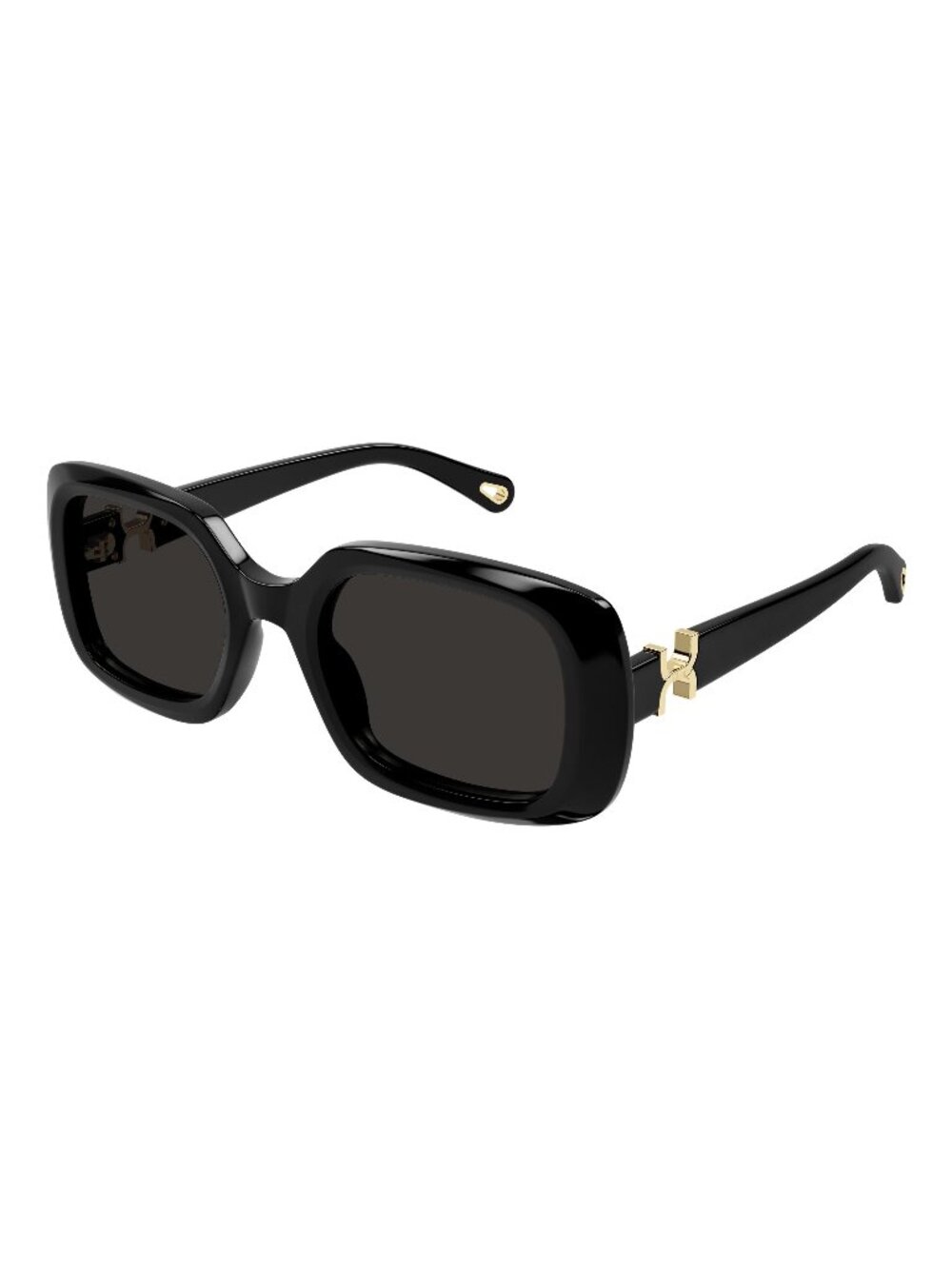 New Chloé Women's Sunglasses Black Grey Lens Acetate Frame CH0333S 001 53